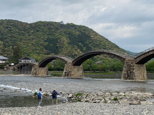日本・山口県「錦帯橋」の写真