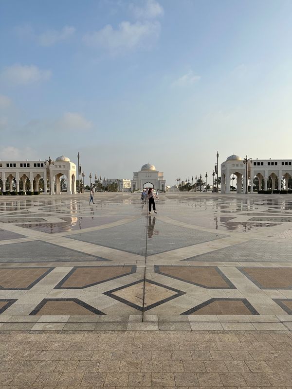 アラブ首長国連邦・ドバイ「ドバイで豪遊する旅」の写真：お次は大統領府のカスルアルラタンへ
ここ...