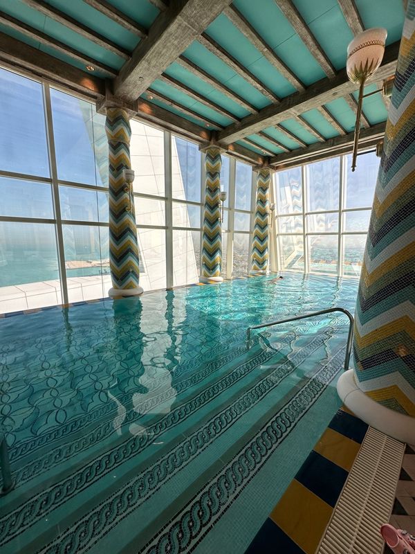 アラブ首長国連邦・ドバイ「ドバイで豪遊する旅」の写真：せっかくなので旅の疲れを取ろうとボディト...