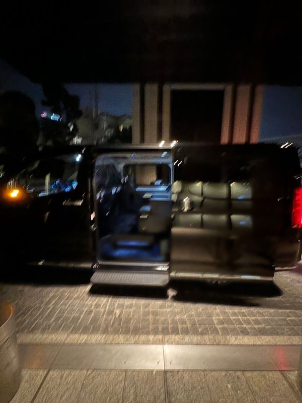 アラブ首長国連邦・ドバイ「ドバイで豪遊する旅」の写真：今回のハイヤーっぽい物。
前回ハワイの時...