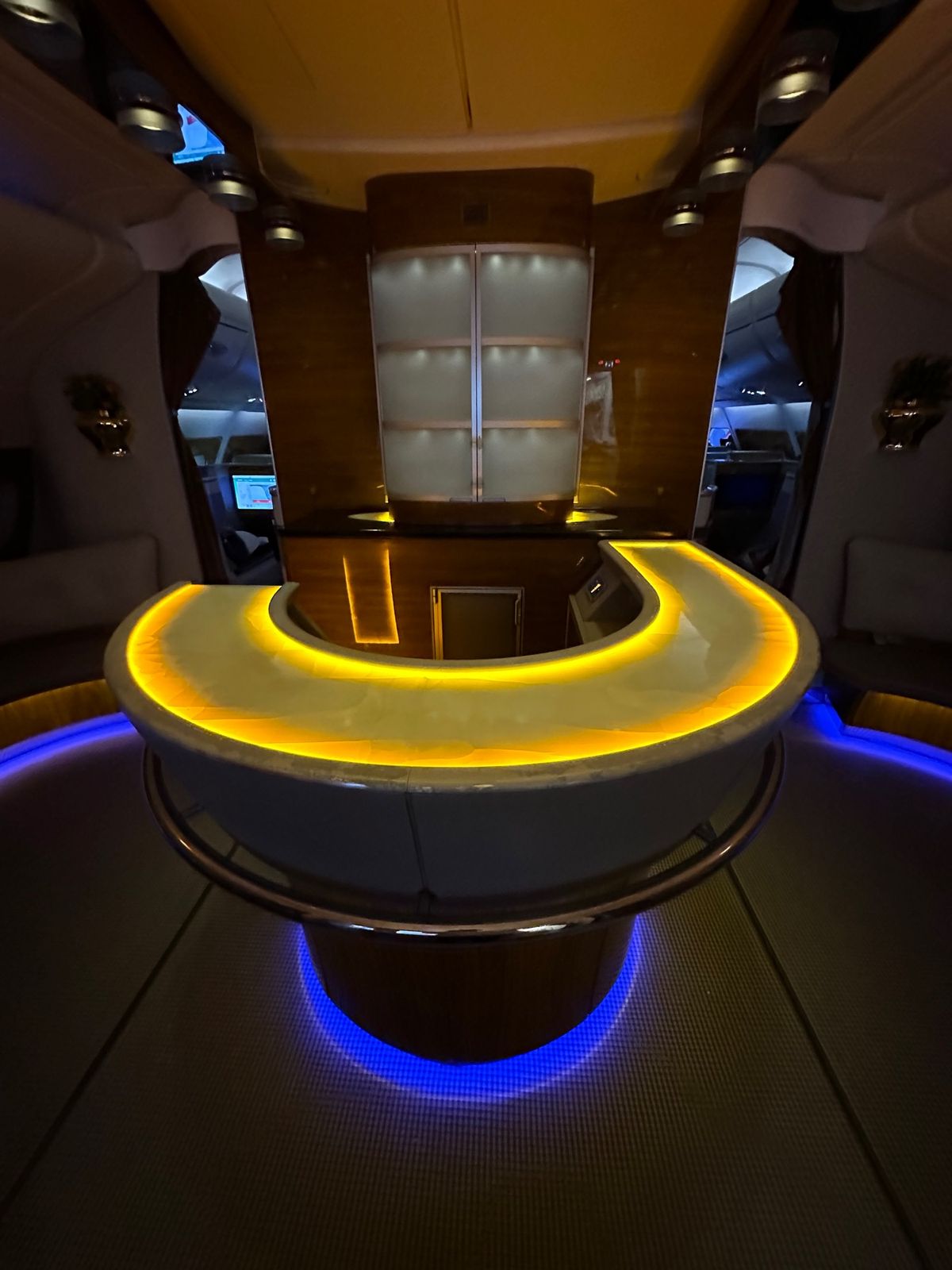 帰国のフライト。ファーストアップグレードに失敗し、ビジネスクラス。でもかな...