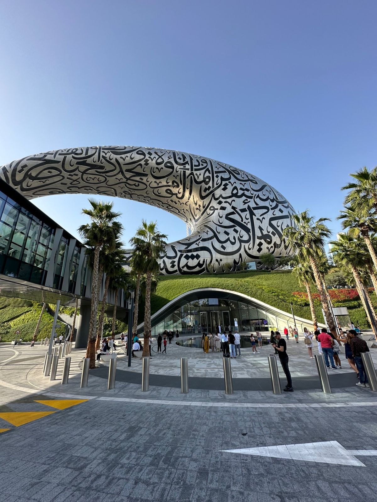 昨年2022年オープンしたばかりの未来博物館、チケットは1ヶ月前ぐらいに買...