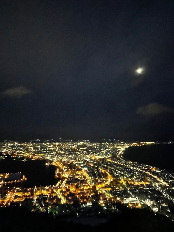 日本・函館「函館」の写真：函館山の頂上は　寒かった
