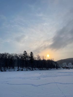 ＠阿寒湖
朝の散歩