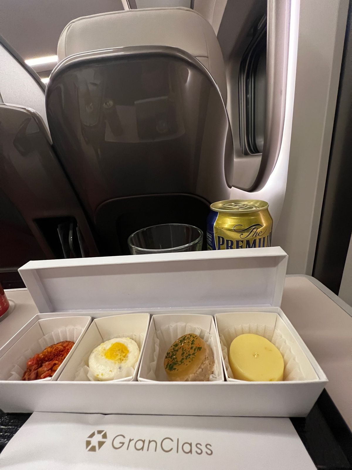 グランクラスで帰宅