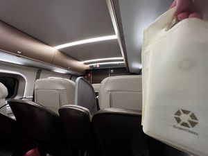 グランクラスで帰宅