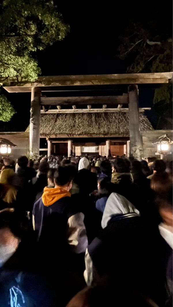 日本・伊勢神宮「初詣2023」の写真
