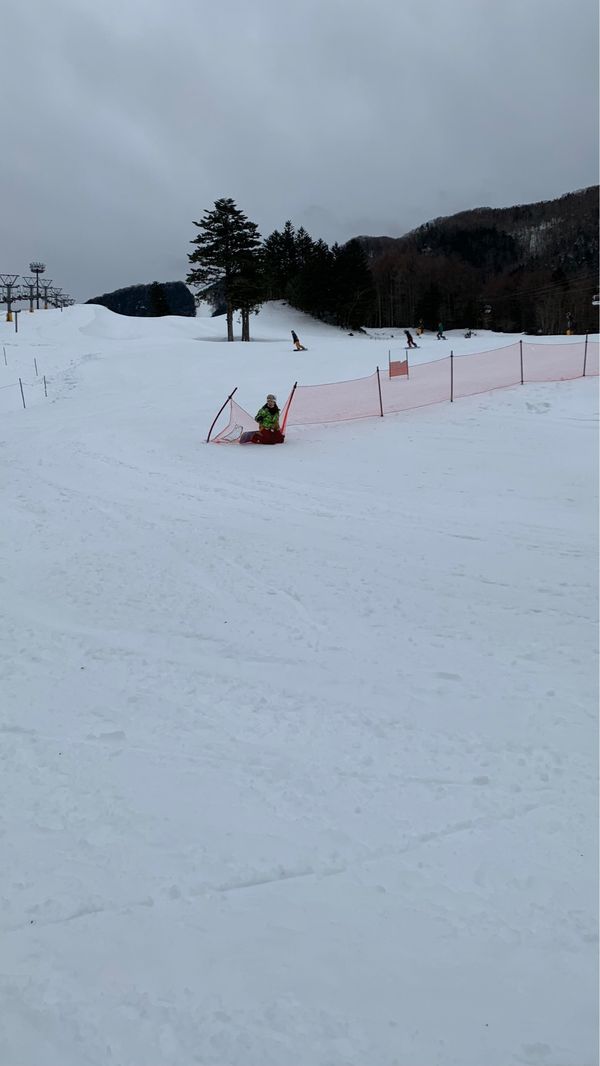 日本・群馬県「群馬丸沼高原スキー1発目」の写真