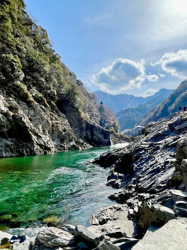 日本・徳島県「充電　大歩危、祖谷」の写真