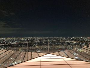 ソロコンの後は渋谷スカイへ！
強風だったけど！笑