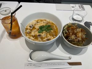 渋谷スカイで冷え切った体を温めるため、温かいソーメン食べた！