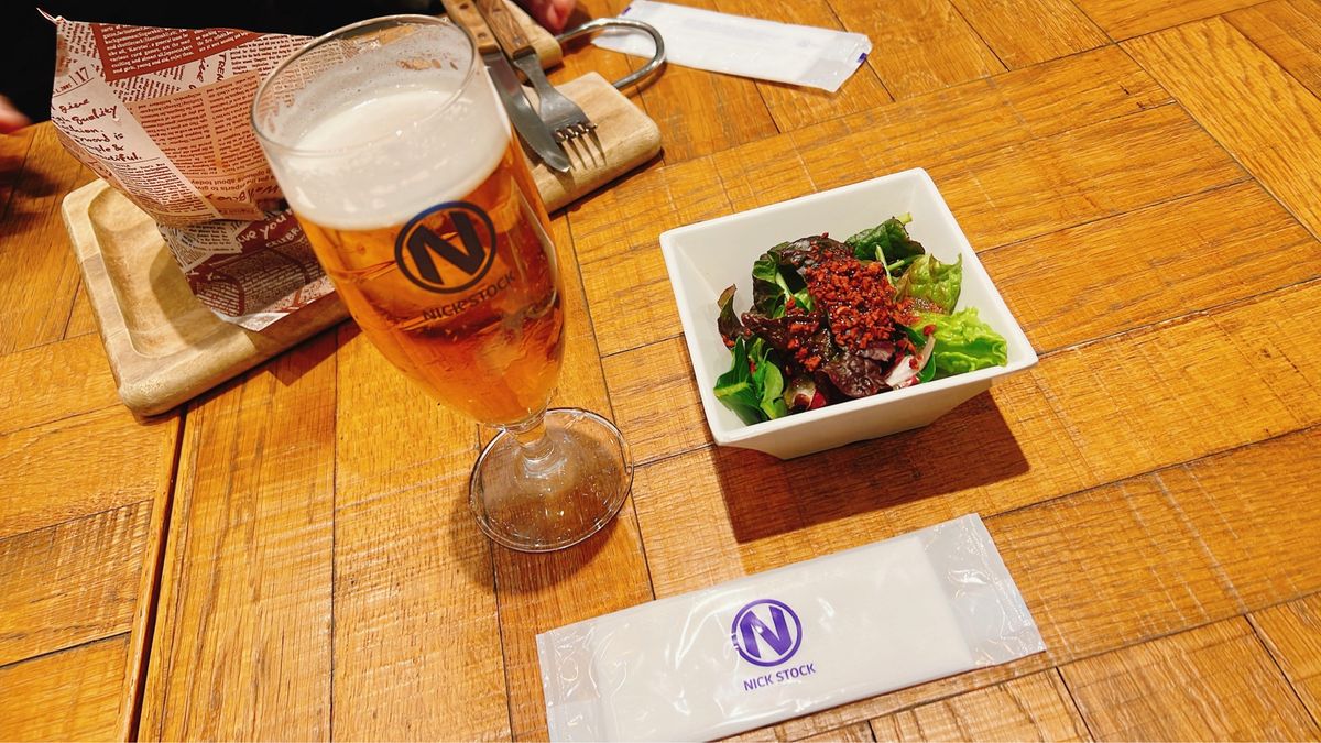 初のニックストック！
美味しかった〜♡
また食べたい🤤