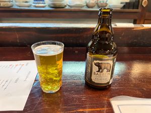 最近近くのスーパーで買って以来ハマっているベアレンビール🍺を注文✨👀
やっ...