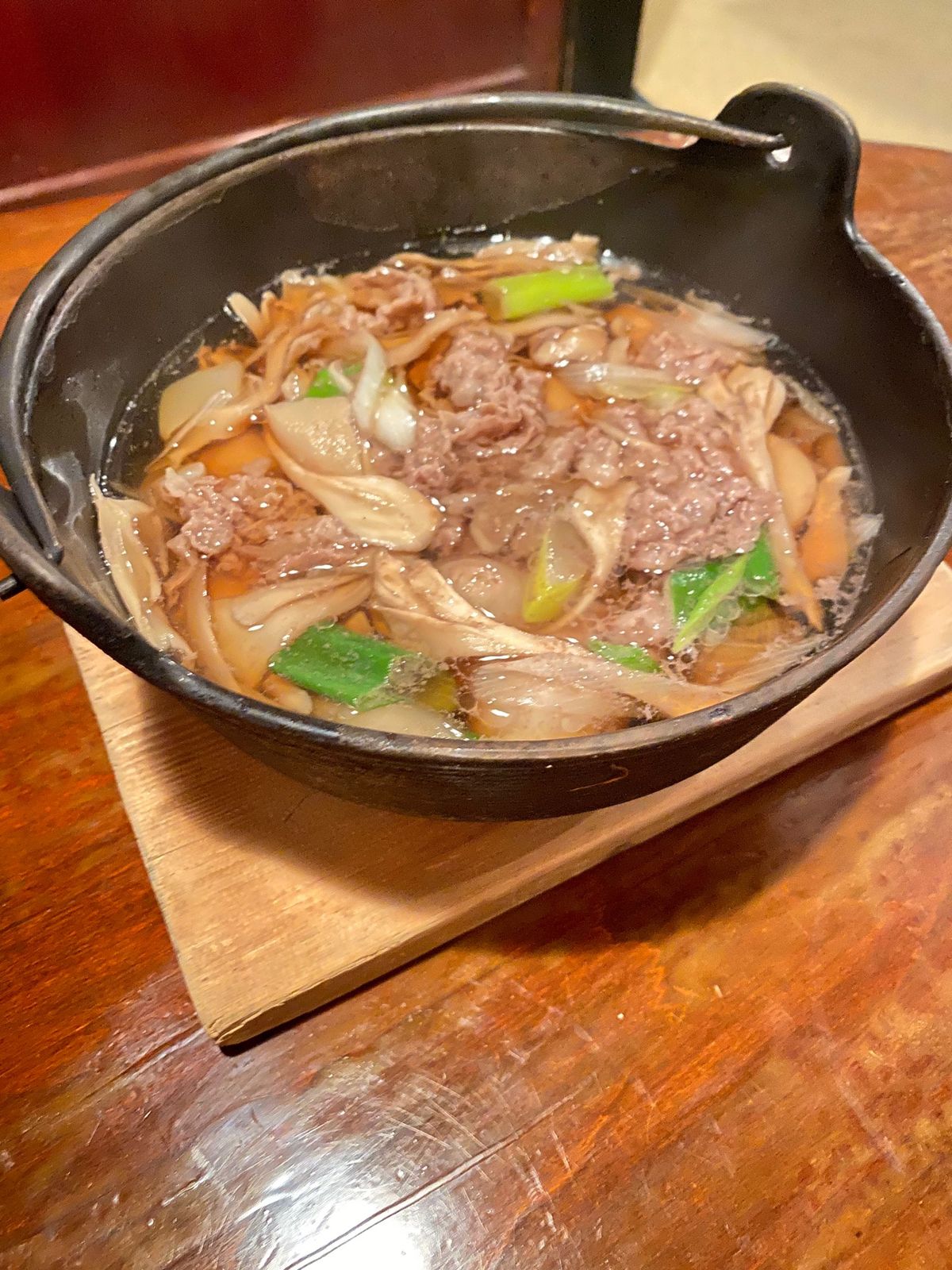 山形名物である米沢牛🐂、里芋煮を食べた！
めっちゃ美味しくて、やはり好みかも🥺