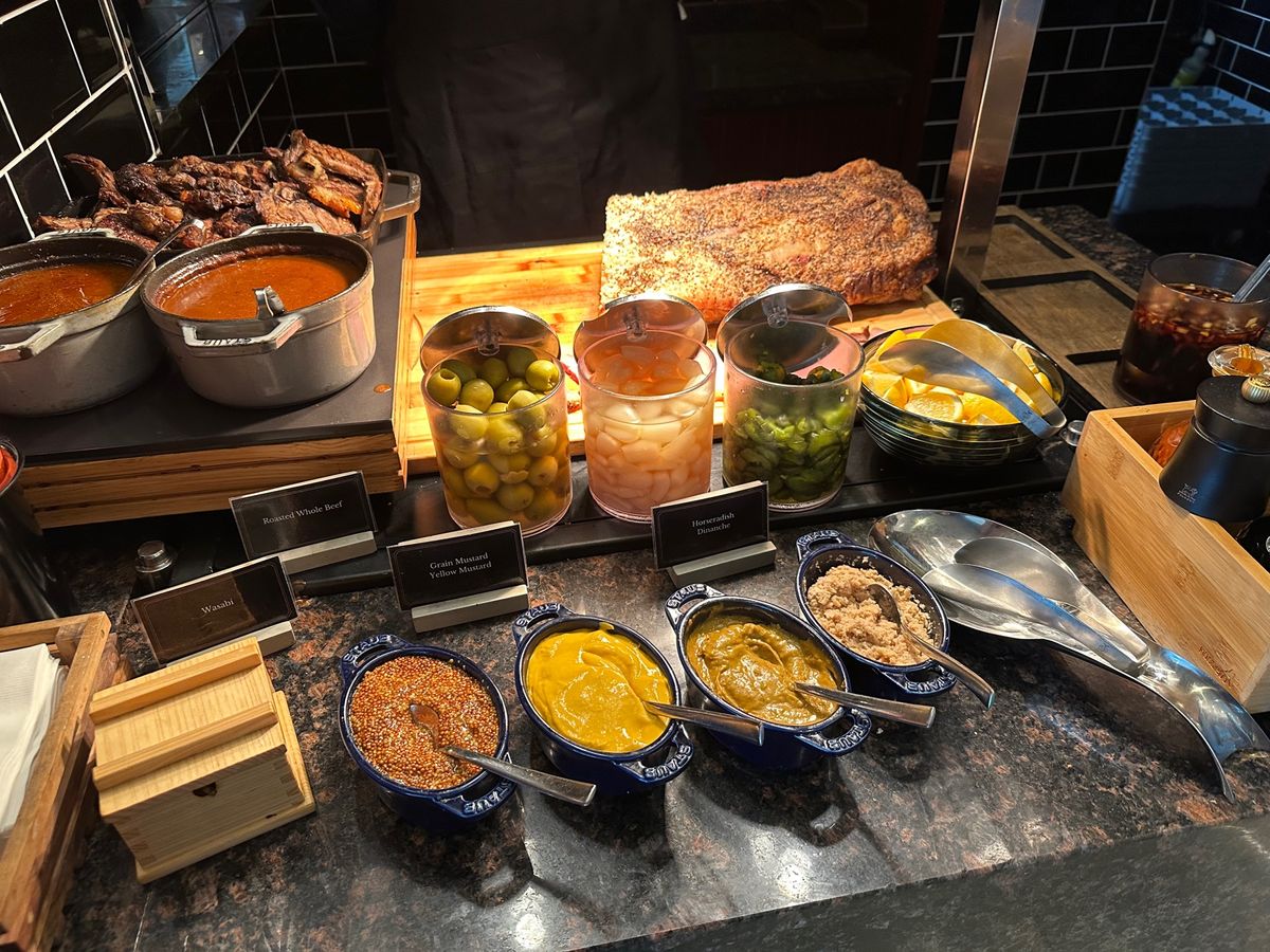 ツバキタワークラブラウンジの食事はこんな感じ！