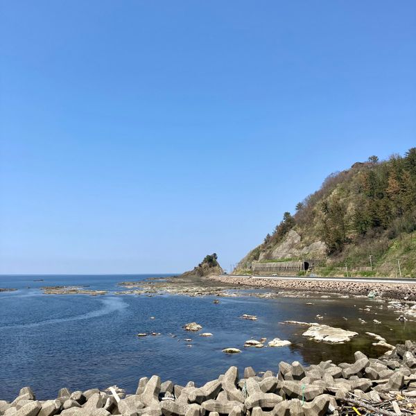 日本・山形県「鼠ヶ関」の写真