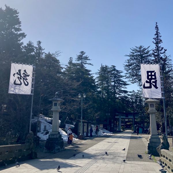 日本・山形県「上杉神社参詣」の写真