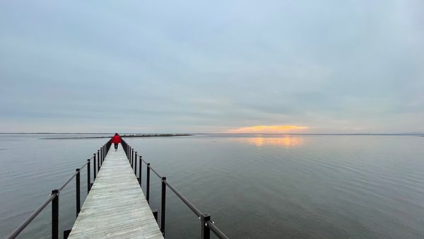 日本・北海道「野付半島と北見への旅」の写真：世界の果て『野付半島』
北見『クロスロー...