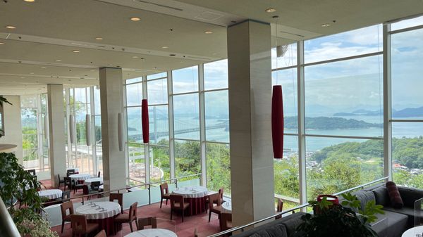 日本・岡山県「想い出のホテルへの旅」の写真：ここからの景色は本当に最高♪
