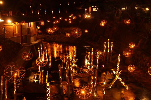 日本・熊本県「黒川温泉」の写真