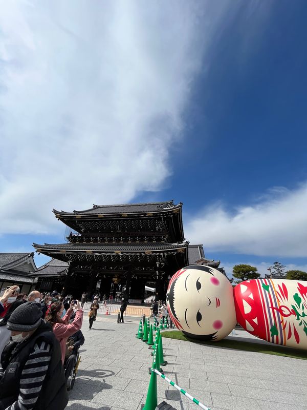 日本・京都「ARTISTS' FAIR KYOTO 2023」の写真：花子喋ってた♪
宇宙猫にも会えた✨