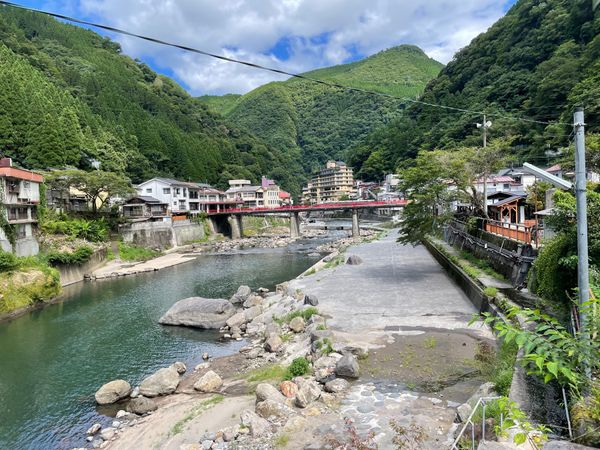 日本・由布院「杖立温泉」の写真
