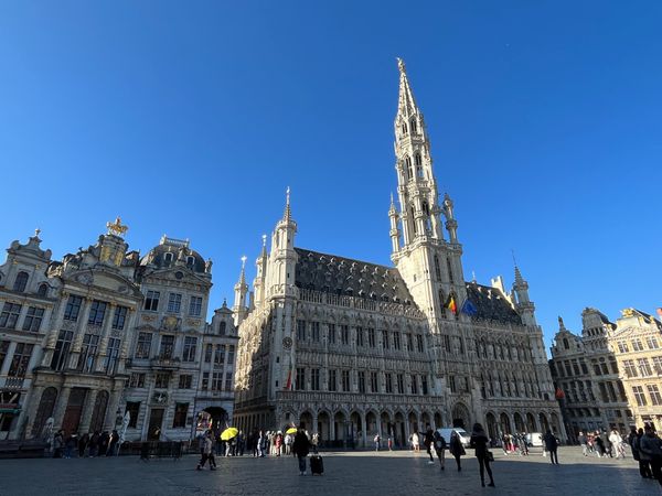 ベルギー・ブリュッセル「BRU✈︎」の写真