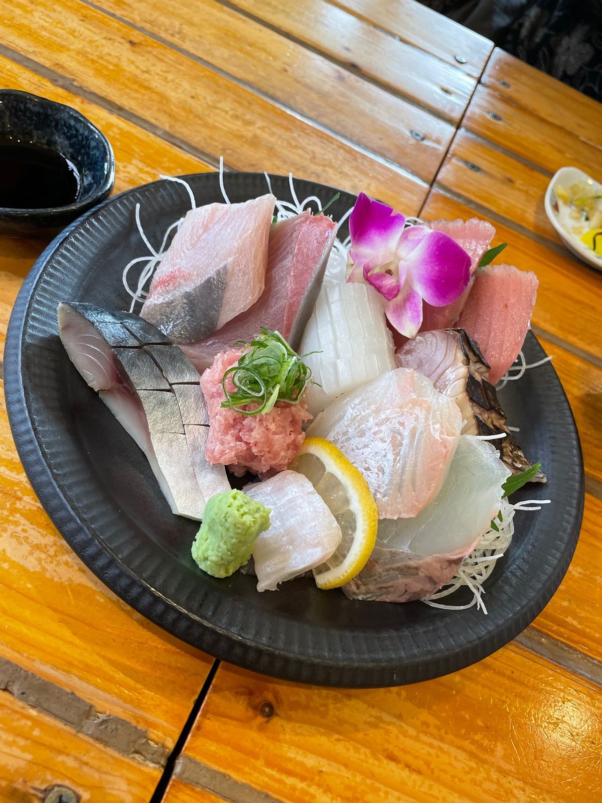 刺身も美味しく頂きました。