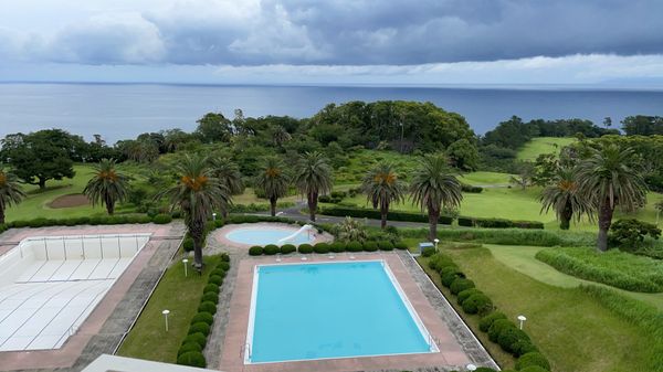 日本・静岡県「川奈ホテルゴルフコース」の写真：ゴルフの結果はベスグロでした！