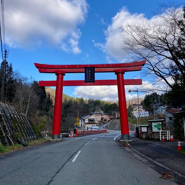 日本・新潟県「高龍神社参詣」の写真