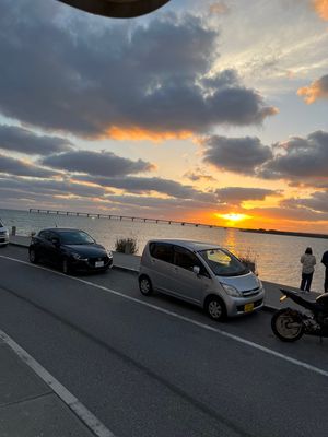 沖縄の夕日