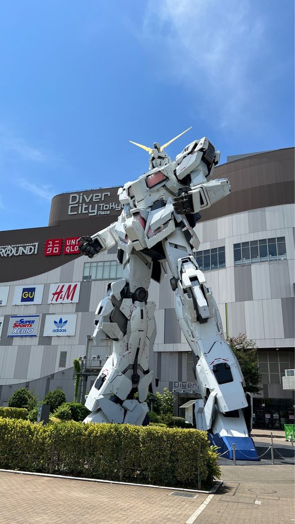 日本・東京都「東京出張」の写真：お台場でユニコーンガンダムを観て、銀座の...
