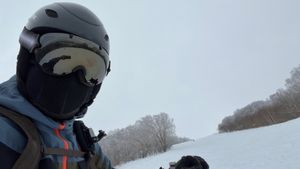 雪山最高！
レンタカーが埋もれた😅