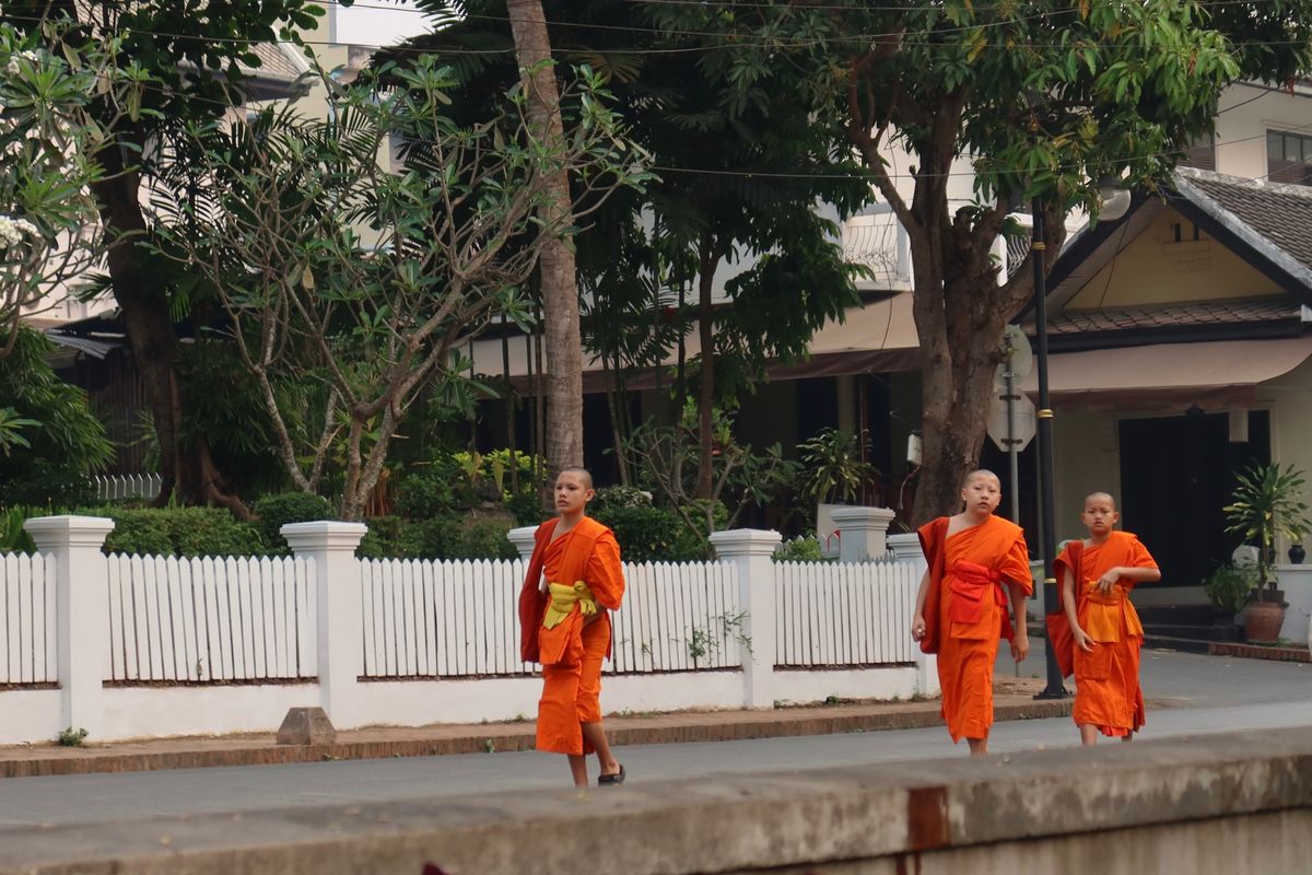 bamboo airways→lao airlinesと乗り継いでラオスの...