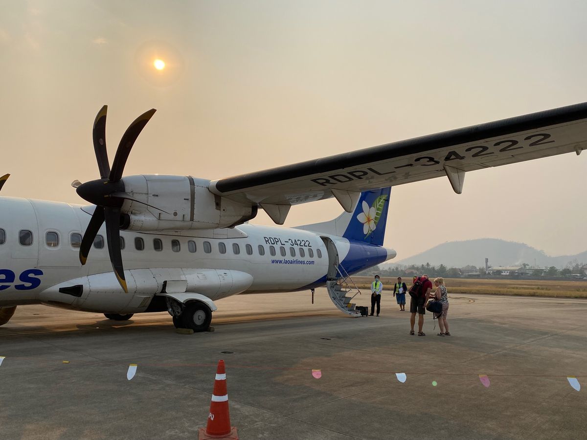 最終日
8日間ナムカン川を見ながら食べ続けた朝食を変わらずいただく。
出発...
