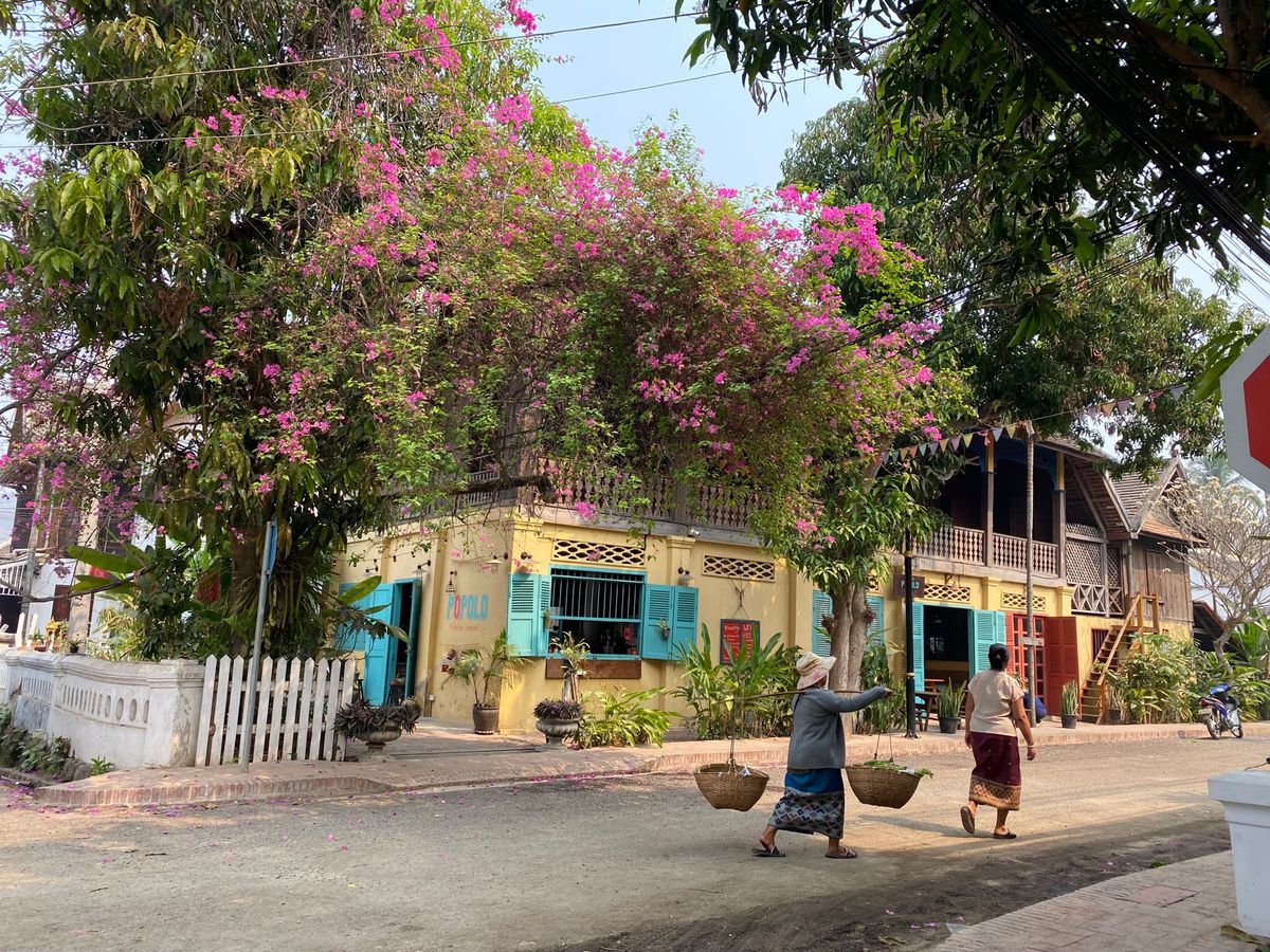 ルアンパバーンの街並み
