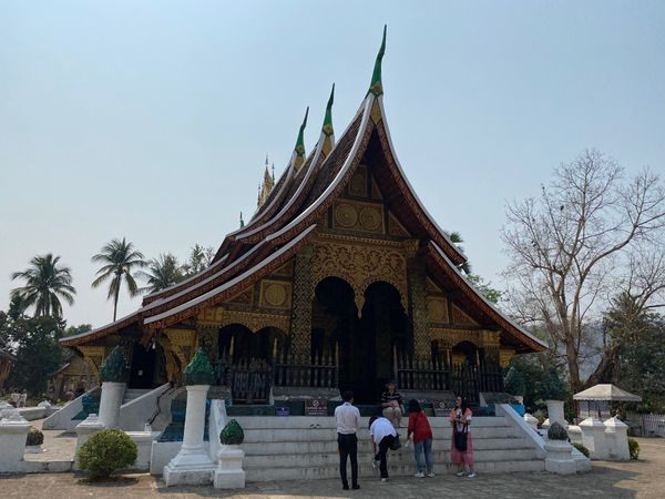 ラオス人民民主共和国・ルアンパバーン「ラオス🇱🇦」の写真：最終日
8日間ナムカン川を見ながら食べ続...