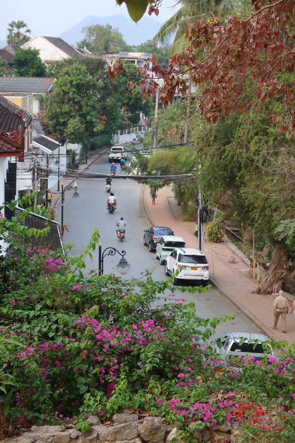 ラオス人民民主共和国・ルアンパバーン「ラオス🇱🇦」の写真：ルアンパバーンの街並み③