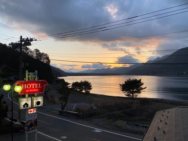 日本・山梨県「西湖」の写真