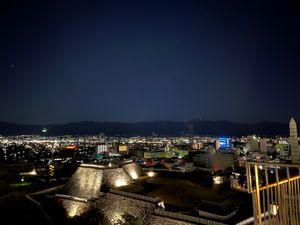 大善寺　甲斐善光寺　甲府の夜景