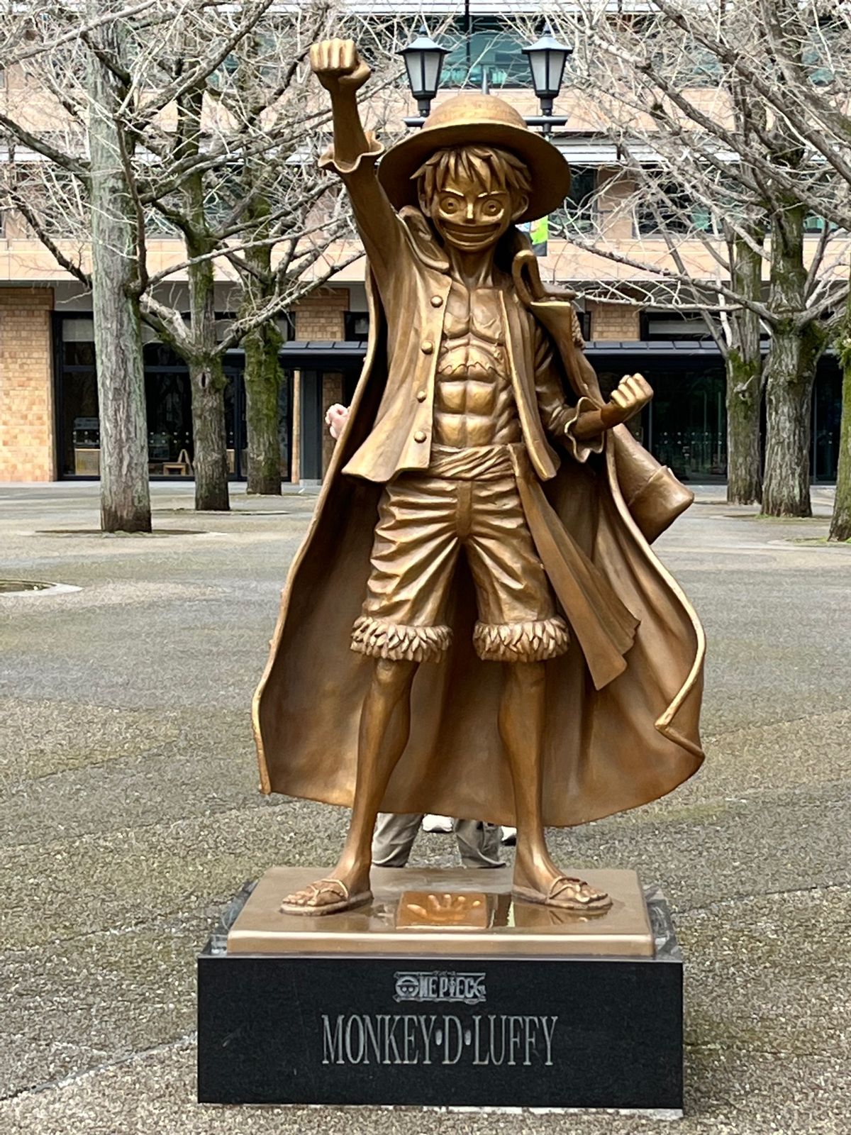 ルフィ像発見👀✨