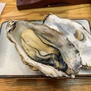 宮島で食べたあなごめし&焼き牡蠣（梅山）