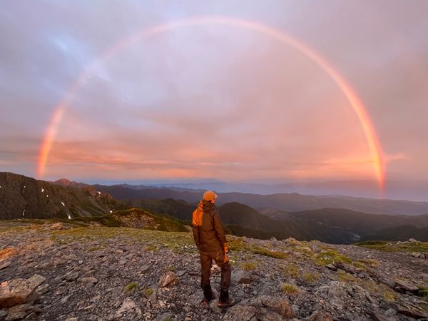 日本・山梨県「白峰三山〜白峰南嶺縦走」の写真
