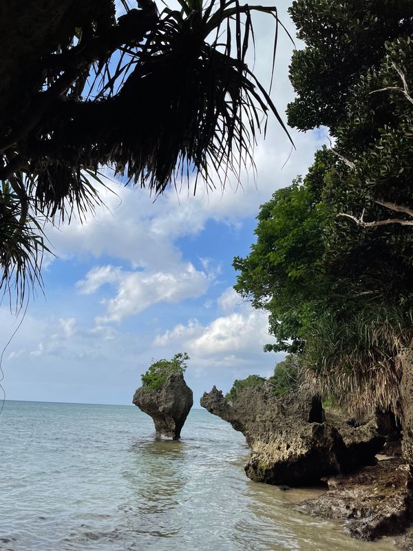日本・竹富島「石垣島」の写真：パワースポット 伊原間 サビチ洞