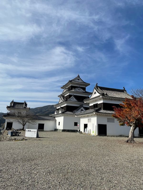日本・道後温泉「道後温泉」の写真：大洲城