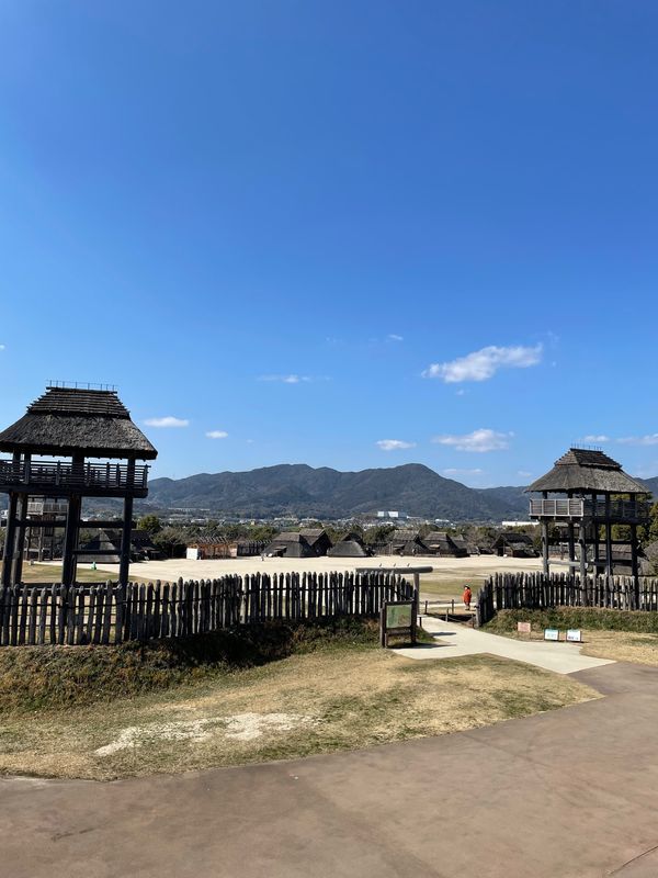 日本・佐賀県「九州へ」の写真：吉野ヶ里遺跡