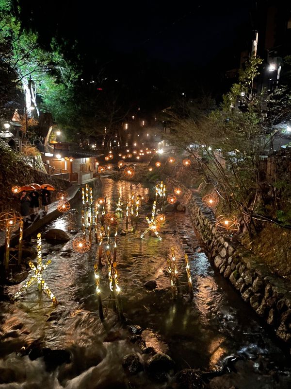 日本・佐賀県「九州へ」の写真：黒川温泉