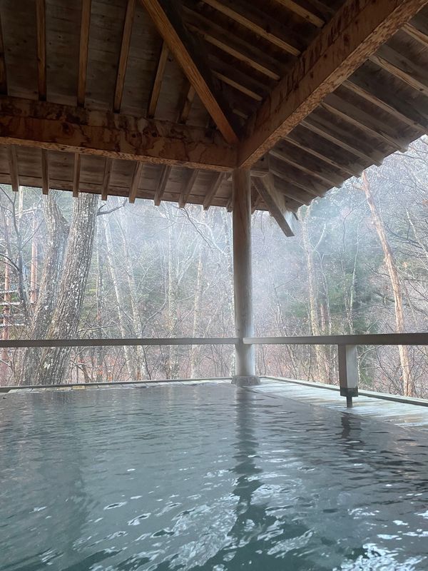 日本・長野県「葛温泉」の写真：秘湯