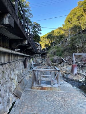 世界遺産 つぼ湯 湯の峰温泉