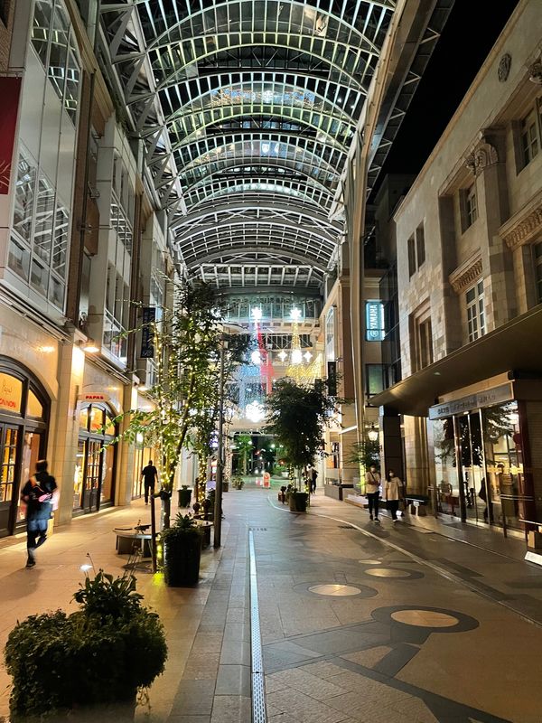 日本・香川県「香川 インターハイ」の写真：高松市 アーケード